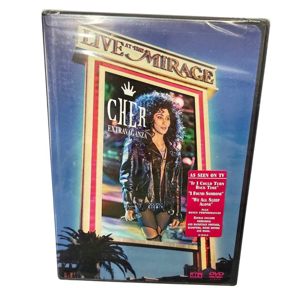 Cher Live at the Mirage Extravaganza DVD New